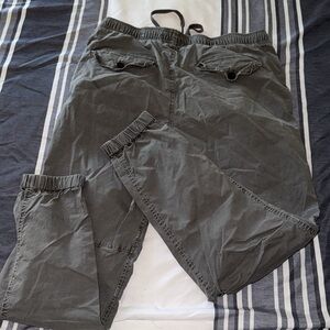 American Eagle Outfitters Dark Gray Cargo Pants